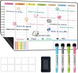 Notre test du tableau blanc effaçable magnétique POPRUN 42x28cm